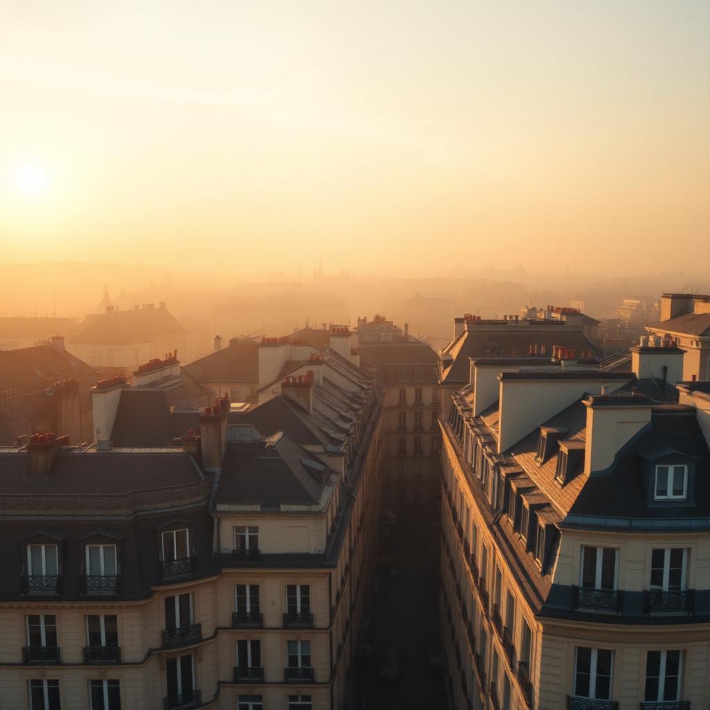 Paris au lever du jour